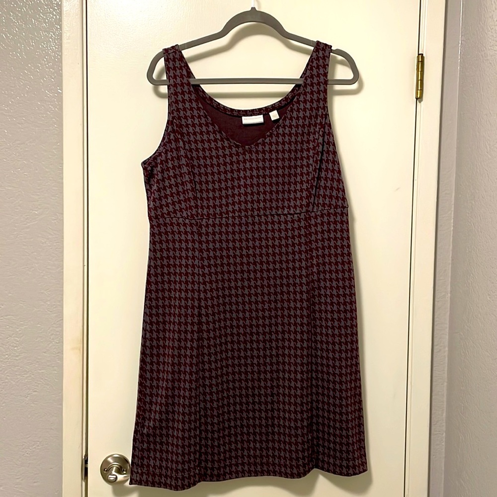 New York & Company houndstooth sleeveless dress